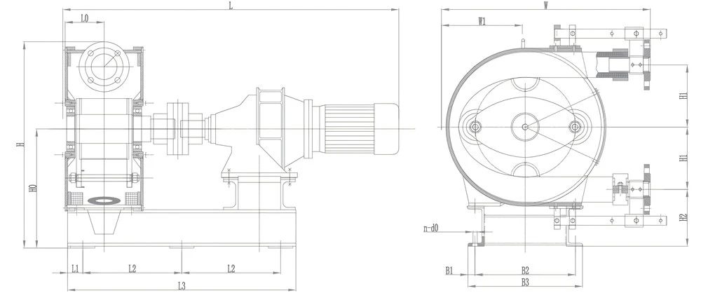 ceramic slurry peristaltic hose pump ceramic slurry peristaltic hose pump